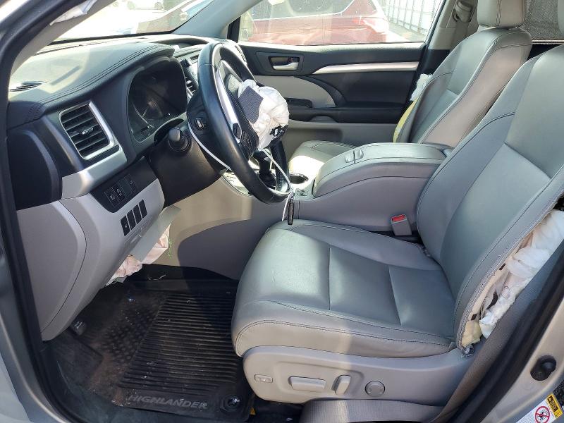 Foto 7 de la subasta – 2018 TOYOTA HIGHLANDER con VIN 5TDJZRFH9JS560643