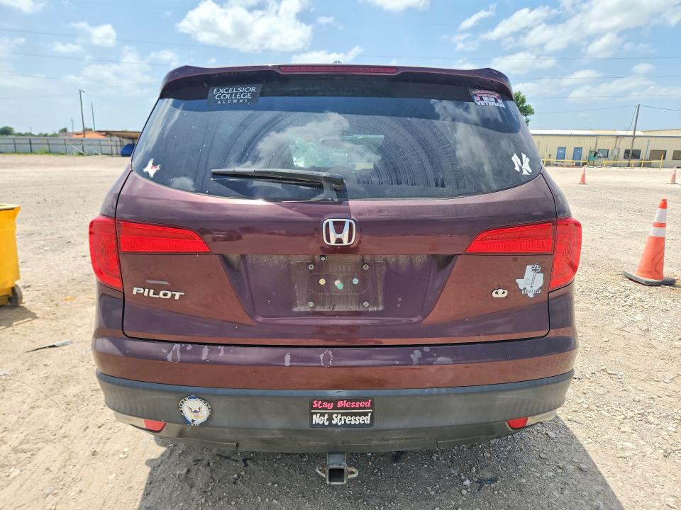 Photo 6 from auction – 2016 HONDA PILOT with VIN 5FNYF5H37GB059832