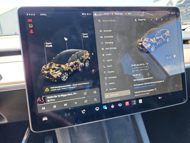 Foto 9 de la subasta – 2021 TESLA MODEL Y con VIN 5YJYGDEE3MF160567