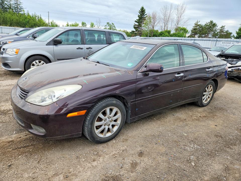 LEXUS ES 2002 with VIN JTHBF30G225015237 - Photo from auction