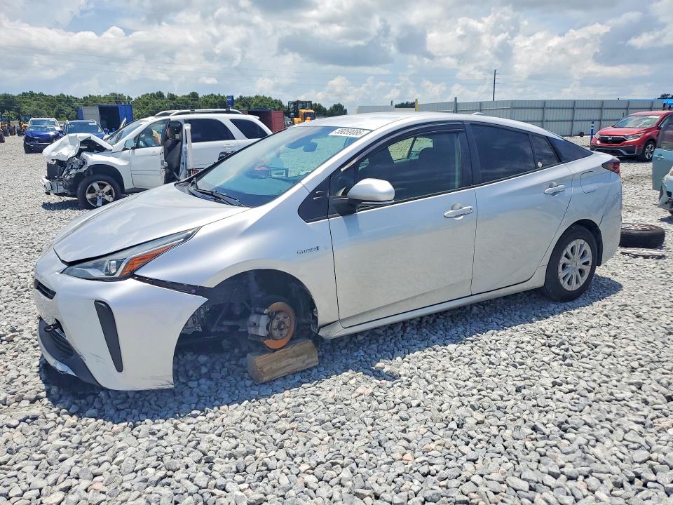 Photo 1 from auction – 2021 TOYOTA PRIUS with VIN JTDKAMFU1M3149383