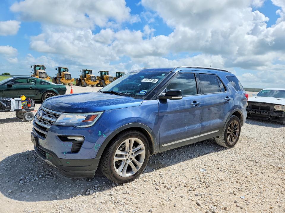 FORD EXPLORER 2018 с VIN 1FM5K7D80JGB99600 - Снимка от търг