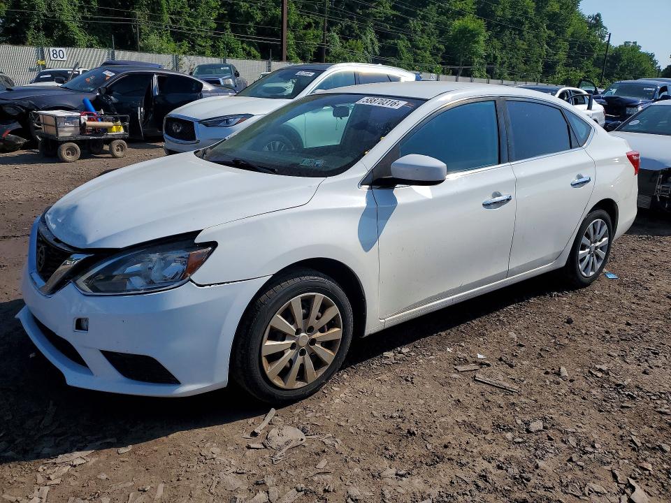 Photo 1 from auction – 2019 NISSAN SENTRA with VIN 3N1AB7AP4KY207618