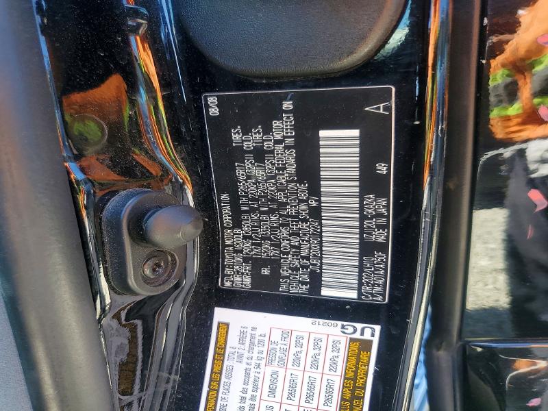 Photo 14 from auction – 2009 LEXUS GX with VIN JTJBT20XX90172247