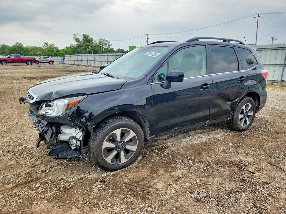 SUBARU FORESTER 2018 with VIN JF2SJAJC2JH554407 - Photo from auction
