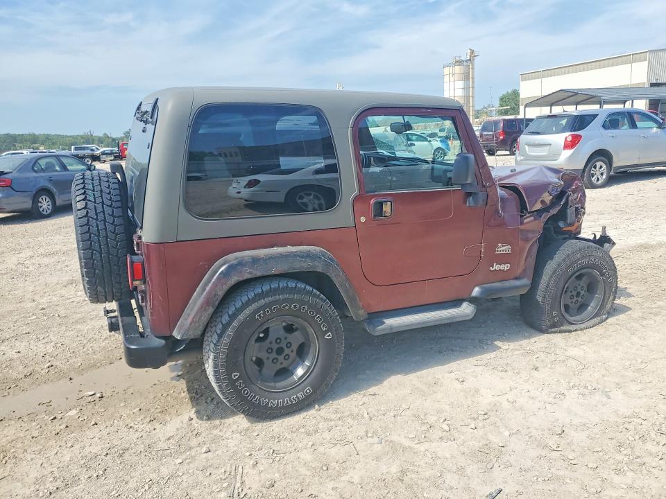 Photo 3 from auction – 2003 JEEP WRANGLER / TJ with VIN 1J4FA59S73P352281