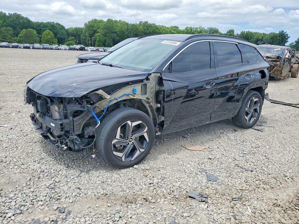 HYUNDAI TUCSON 2022 with VIN KM8JECA1XNU017768 - Photo from auction