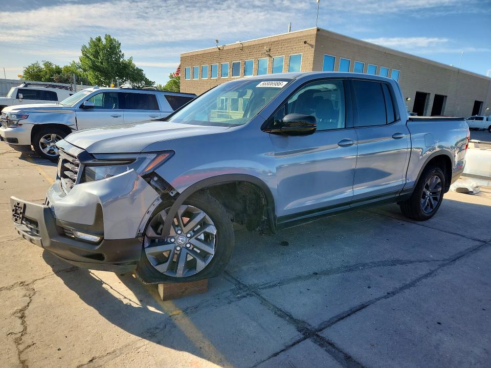 HONDA RIDGELINE 2023 with VIN 5FPYK3F18PB067947 - Photo from auction