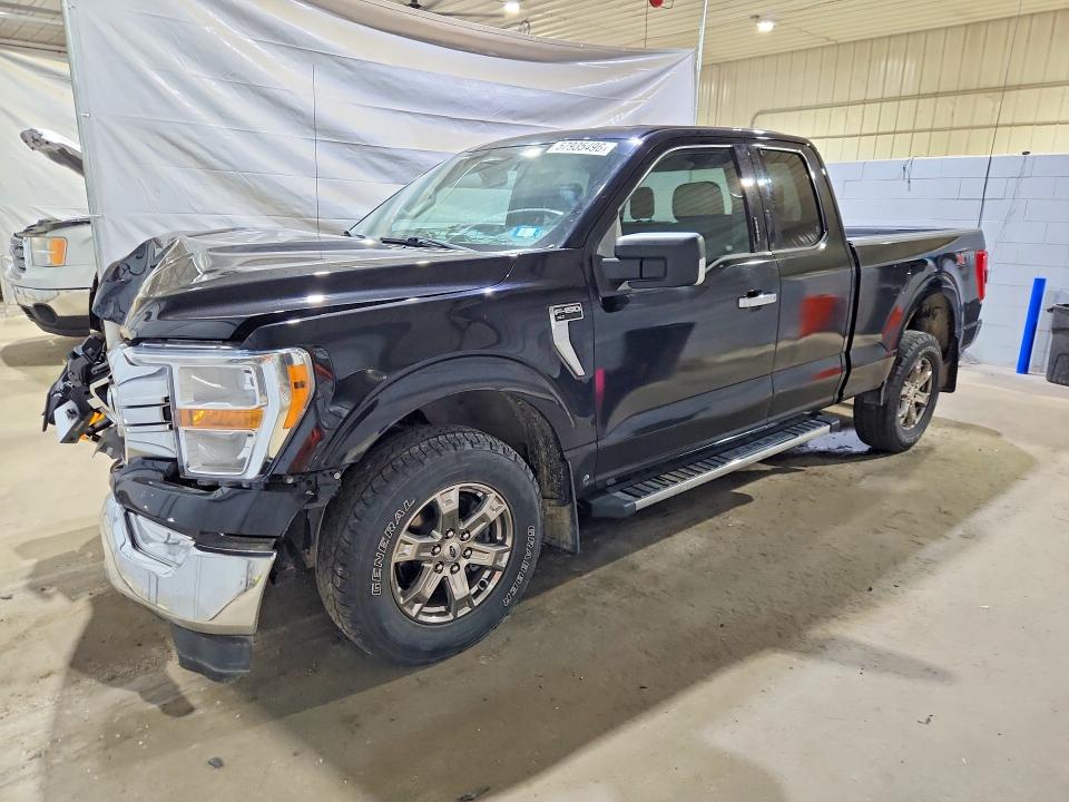 FORD F150 2021 with VIN 1FTEX1EP5MFB33028 - Photo from auction