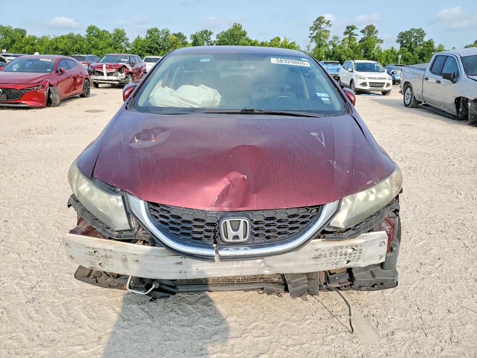 Photo 5 from auction – 2014 HONDA CIVIC with VIN 19XFB2F5XEE070641