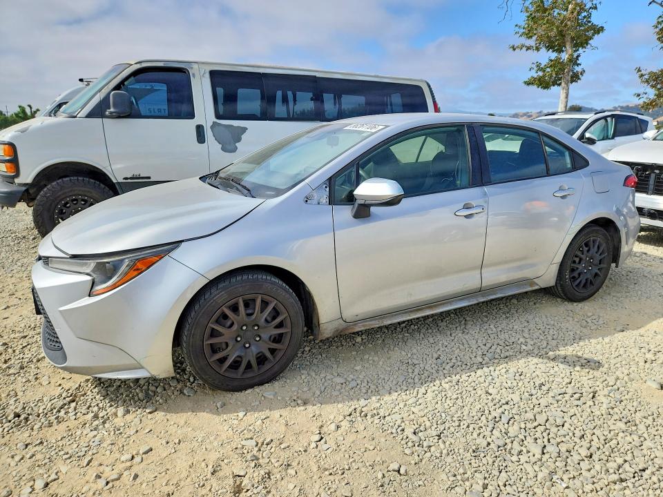 TOYOTA COROLLA 2020 with VIN JTDEPRAEXLJ020867 - Photo from auction