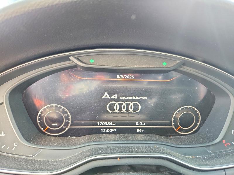 Photo 9 from auction – 2017 AUDI A4 with VIN WAUENAF41HN023841