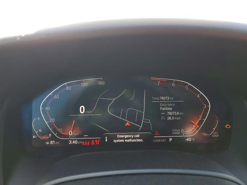 Photo 9 from auction – 2020 BMW 840I with VIN WBAGV2C09LCE08863
