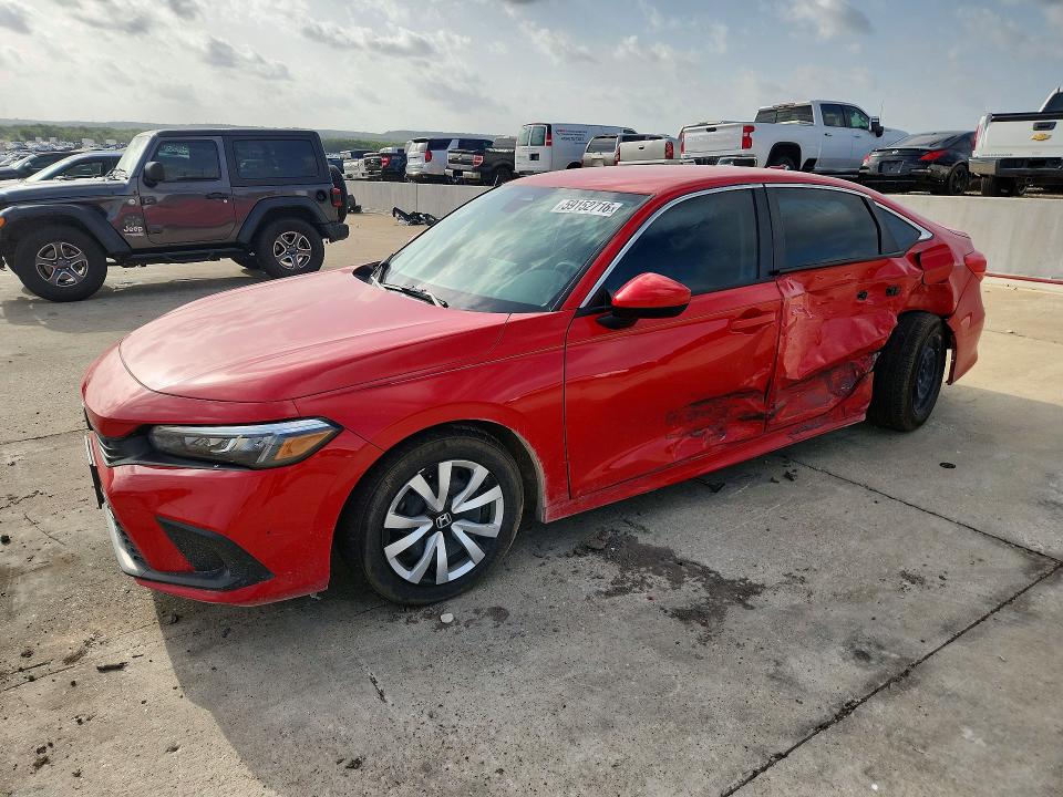 HONDA CIVIC 2022 with VIN 2HGFE2F23NH548014 - Photo from auction