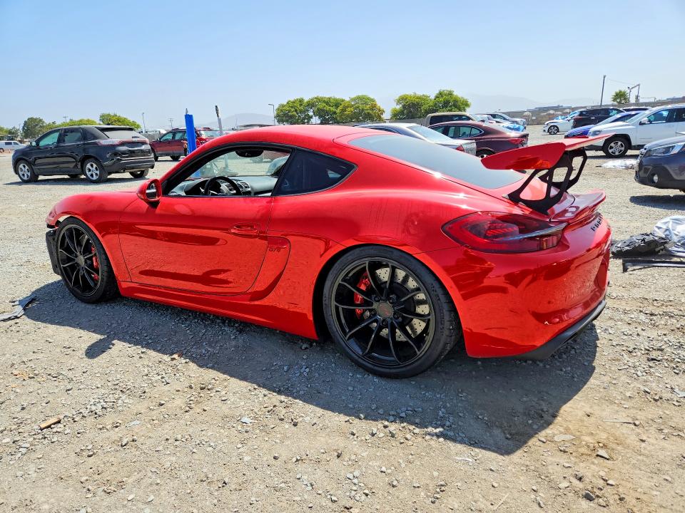 Photo 2 from auction – 2016 PORSCHE CAYMAN with VIN WP0AC2A82GK192399