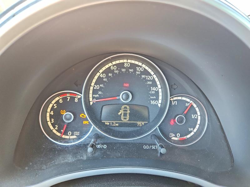 Photo 9 from auction – 2013 VOLKSWAGEN BEETLE with VIN 3VW8A7AT1DM812697