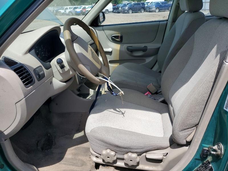 Photo 7 from auction – 2001 HYUNDAI ACCENT with VIN KMHCG45C91U169698