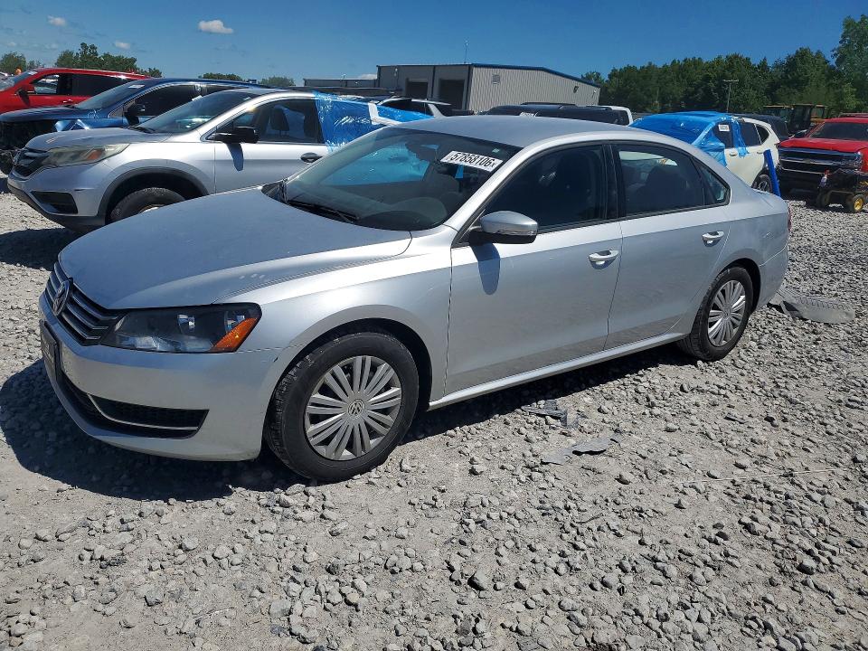 VOLKSWAGEN PASSAT 2014 with VIN 1VWAT7A30EC114287 - Photo from auction