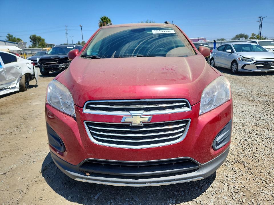Photo 5 from auction – 2015 CHEVROLET TRAX with VIN KL7CJLSB2FB112612