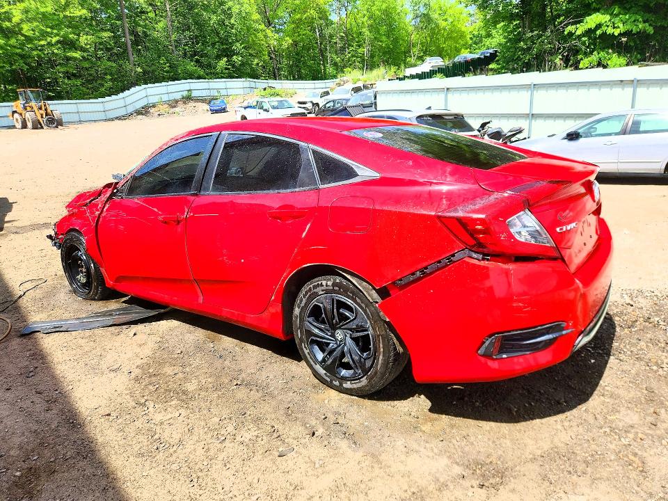 Photo 2 from auction – 2020 HONDA CIVIC with VIN 2HGFC2F69LH554518