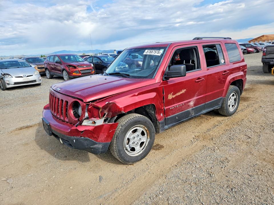 2015 JEEP PATRIOT - Търг №57687976