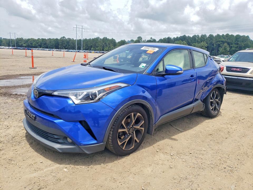 TOYOTA C-HR 2018 with VIN JTNKHMBX4J1007592 - Photo from auction