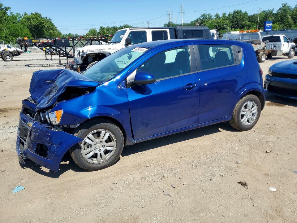 CHEVROLET SONIC 2012 with VIN 1G1JA6SH5C4194490 - Photo from auction