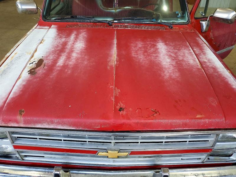 Photo 11 from auction – 1985 CHEVROLET C10 with VIN 1GCDC14H5FJ122127