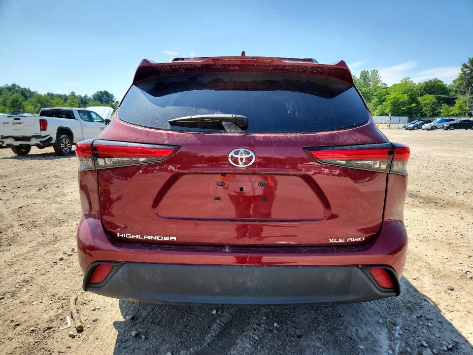 Photo 6 from auction – 2023 TOYOTA HIGHLANDER with VIN 5TDKDRBH7PS028423