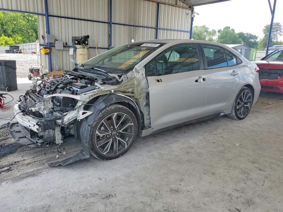 TOYOTA COROLLA 2020 with VIN 5YFT4RCE2LP019799 - Photo from auction