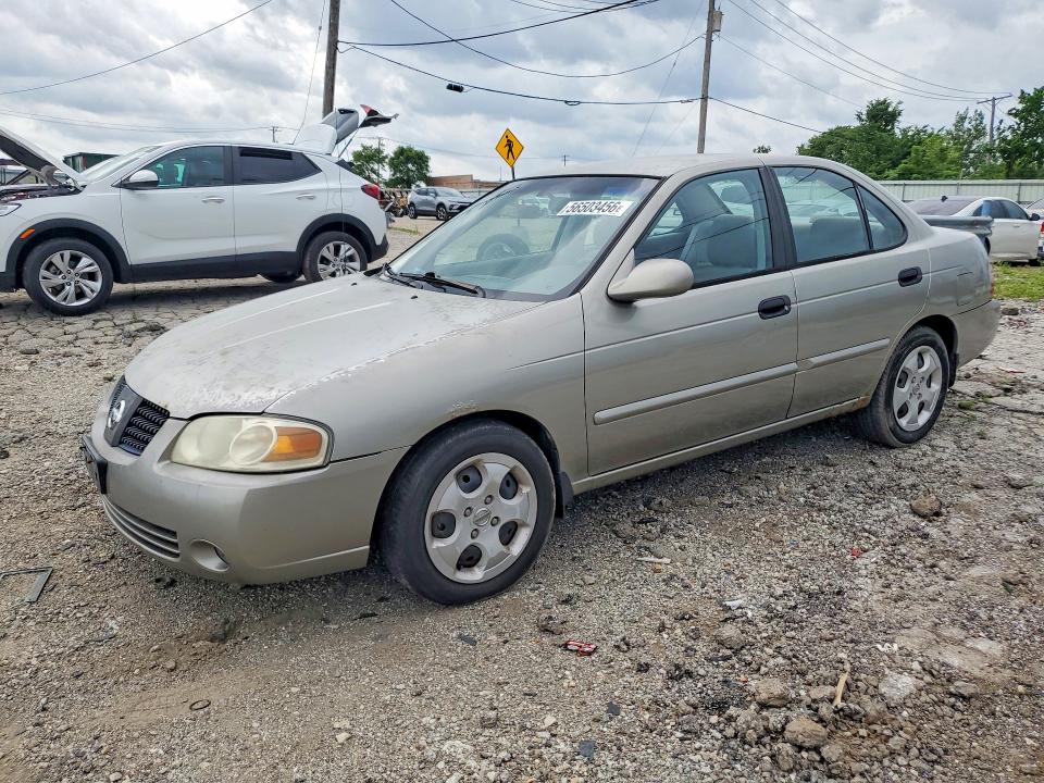 NISSAN SENTRA 2004 with VIN 3N1CB51DX4L474460 - Photo from auction