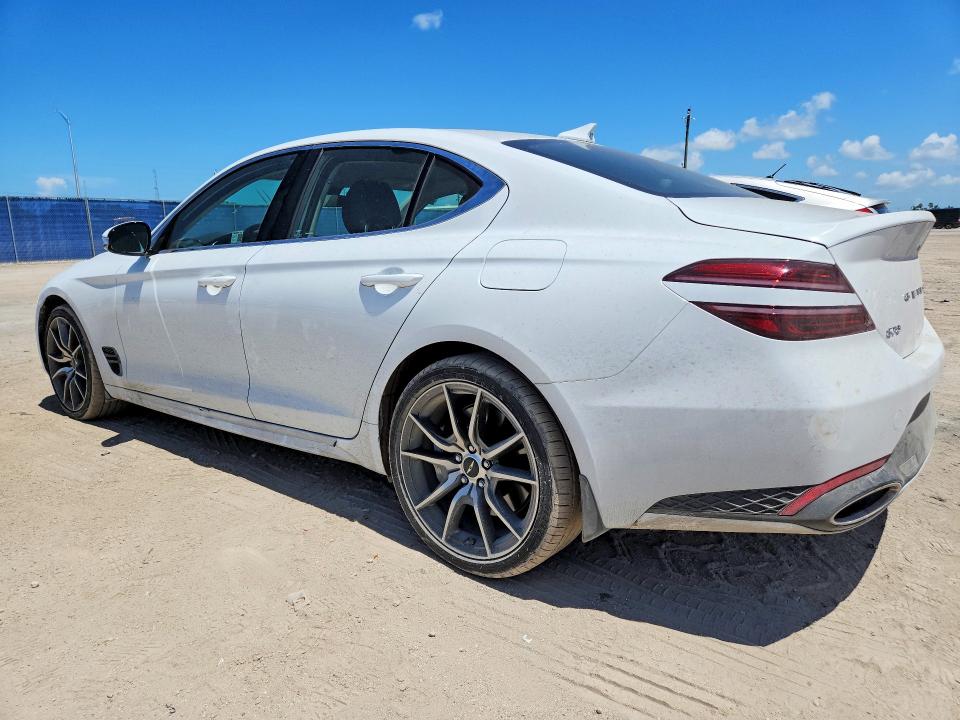 Photo 2 from auction – 2025 GENESIS G70 with VIN KMTG34SC3SU147740