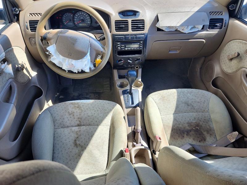 Photo 8 from auction – 2003 KIA RIO with VIN KNADC125636281761