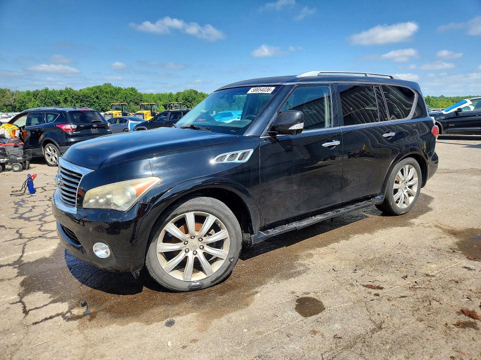 INFINITI QX56 2011 with VIN JN8AZ2NC6B9301058 - Photo from auction