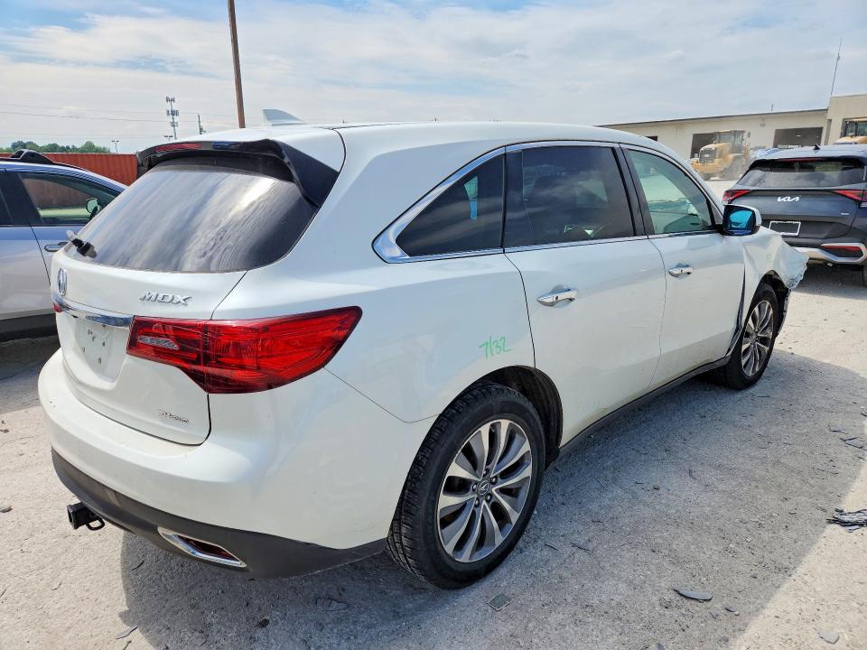 Photo 3 from auction – 2015 ACURA MDX with VIN 5FRYD4H44FB014577