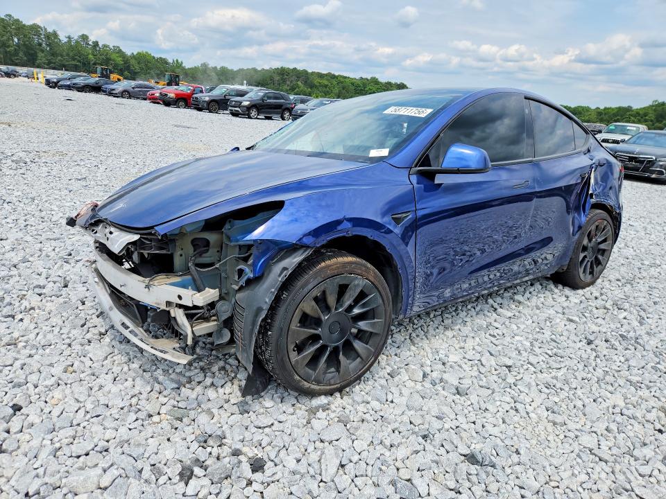 Foto 1 de la subasta – 2021 TESLA MODEL Y con VIN 5YJYGDEE9MF229052