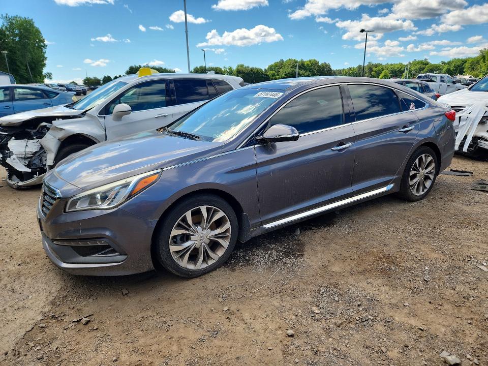 HYUNDAI SONATA 2015 with VIN 5NPE34AB1FH132359 - Photo from auction