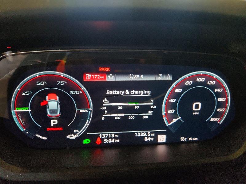 Photo 9 from auction – 2025 AUDI S E-TRON GT with VIN WAUG9BFW6S7001012