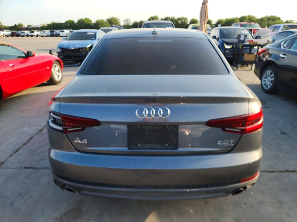 Photo 6 from auction – 2018 AUDI A4 with VIN WAUDNAF46JA022922