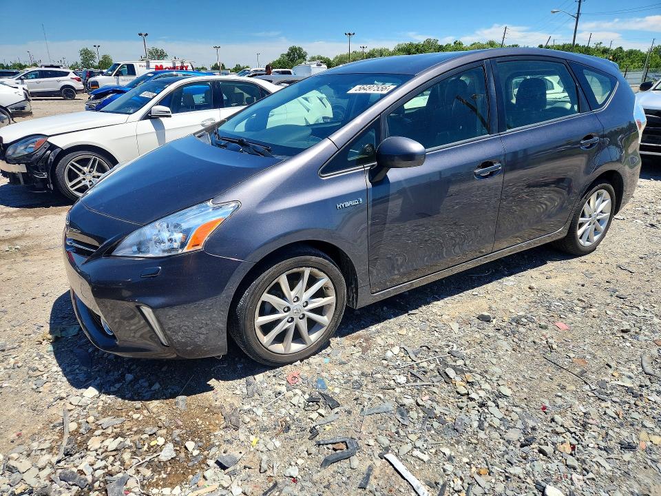 TOYOTA PRIUS V 2014 with VIN JTDZN3EU2EJ010195 - Photo from auction