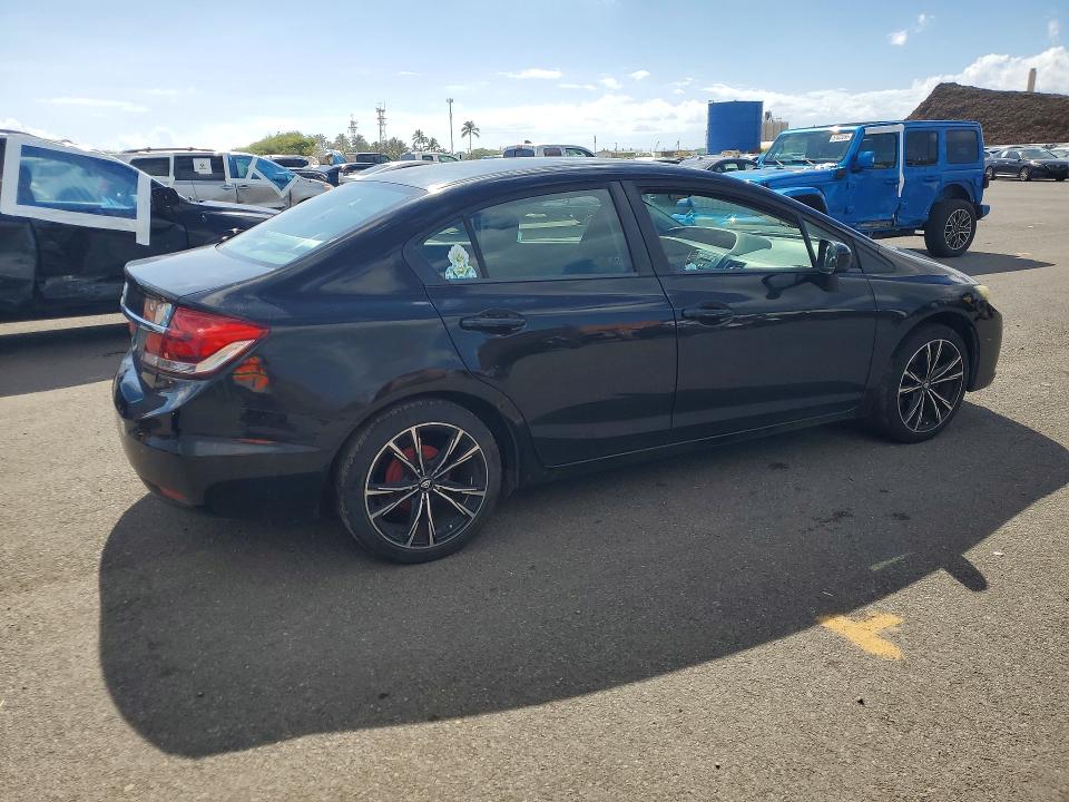 Photo 3 from auction – 2014 HONDA CIVIC with VIN 19XFB2F57EE227509