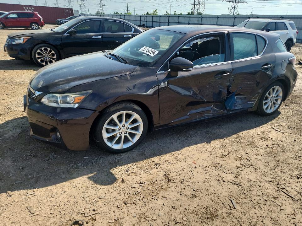 LEXUS CT 2012 with VIN JTHKD5BH4C2113566 - Photo from auction