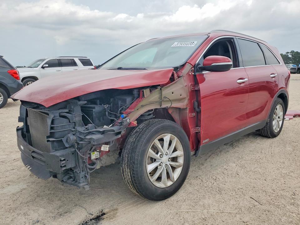 KIA SORENTO 2016 with VIN 5XYPGDA36GG166473 - Photo from auction