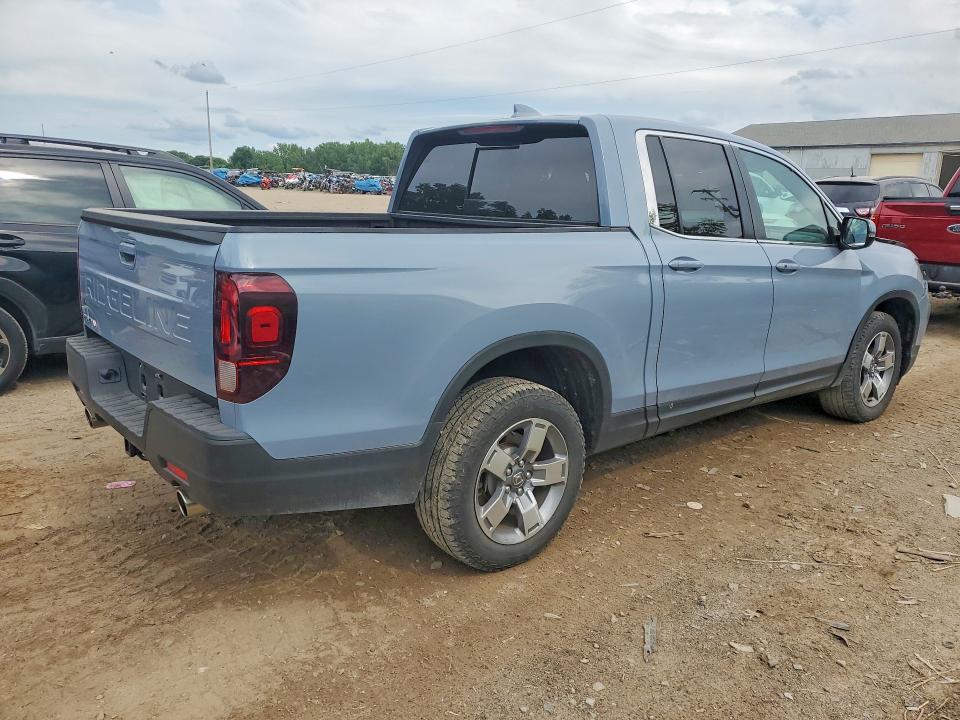 Photo 3 from auction – 2025 HONDA RIDGELINE with VIN 5FPYK3F56SB048860
