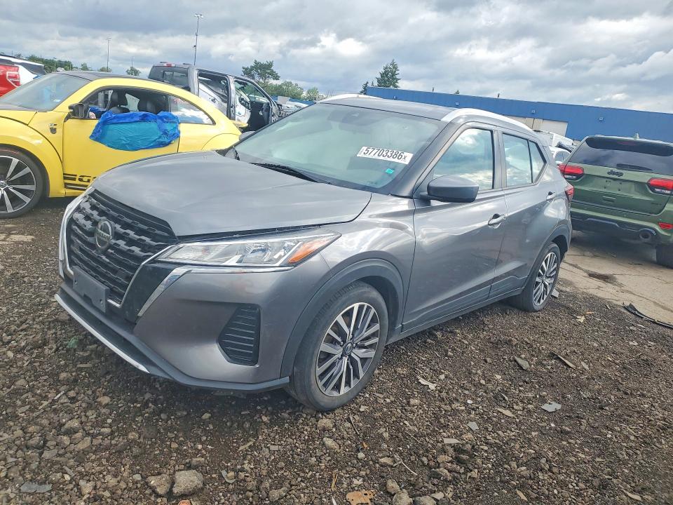 NISSAN KICKS 2021 with VIN 3N1CP5CV3ML480236 - Photo from auction