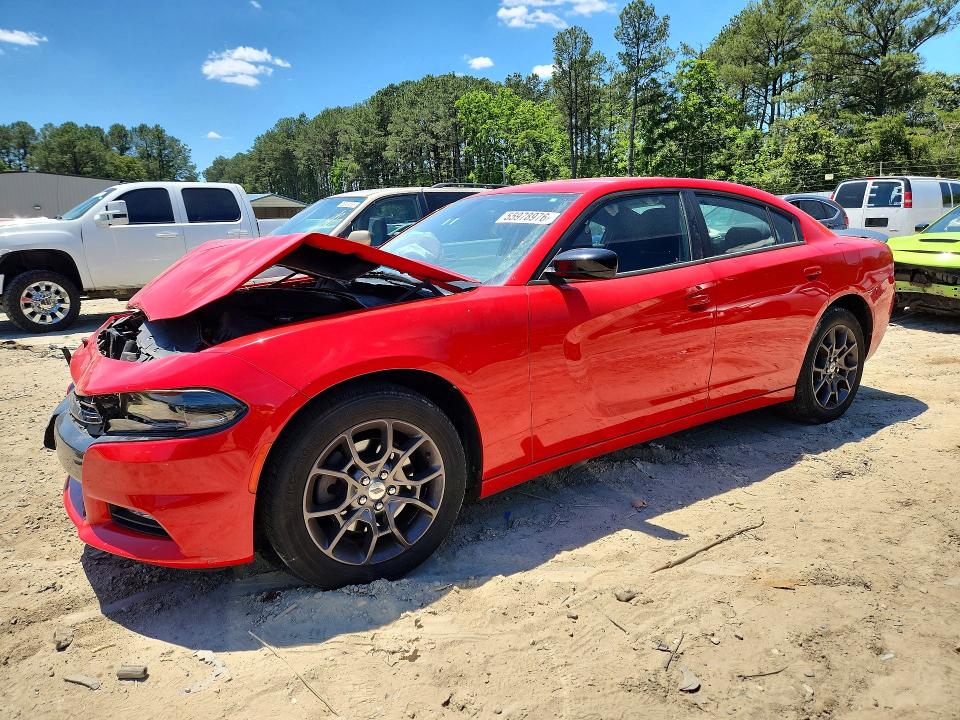DODGE CHARGER 2018 with VIN 2C3CDXJG1JH337784 - Photo from auction