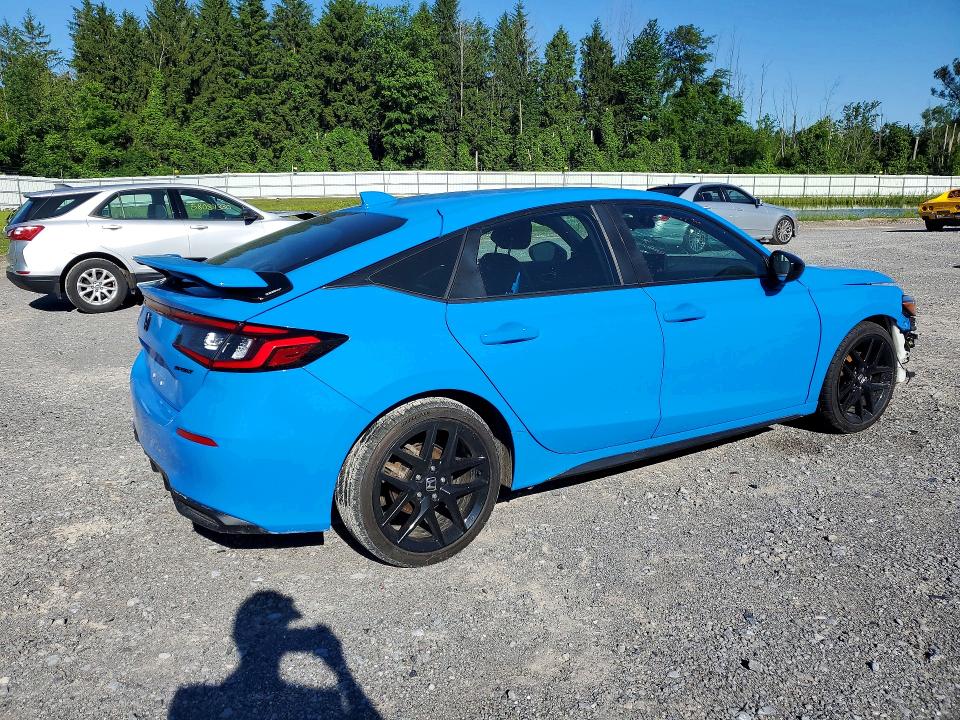 Photo 3 from auction – 2022 HONDA CIVIC with VIN 19XFL2H87NE017996
