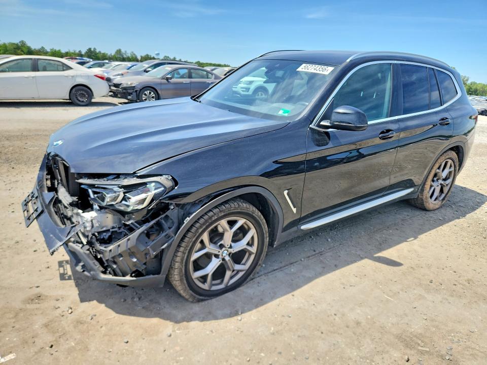 BMW X3 2024 with VIN 5UX43DP01R9U54710 - Photo from auction