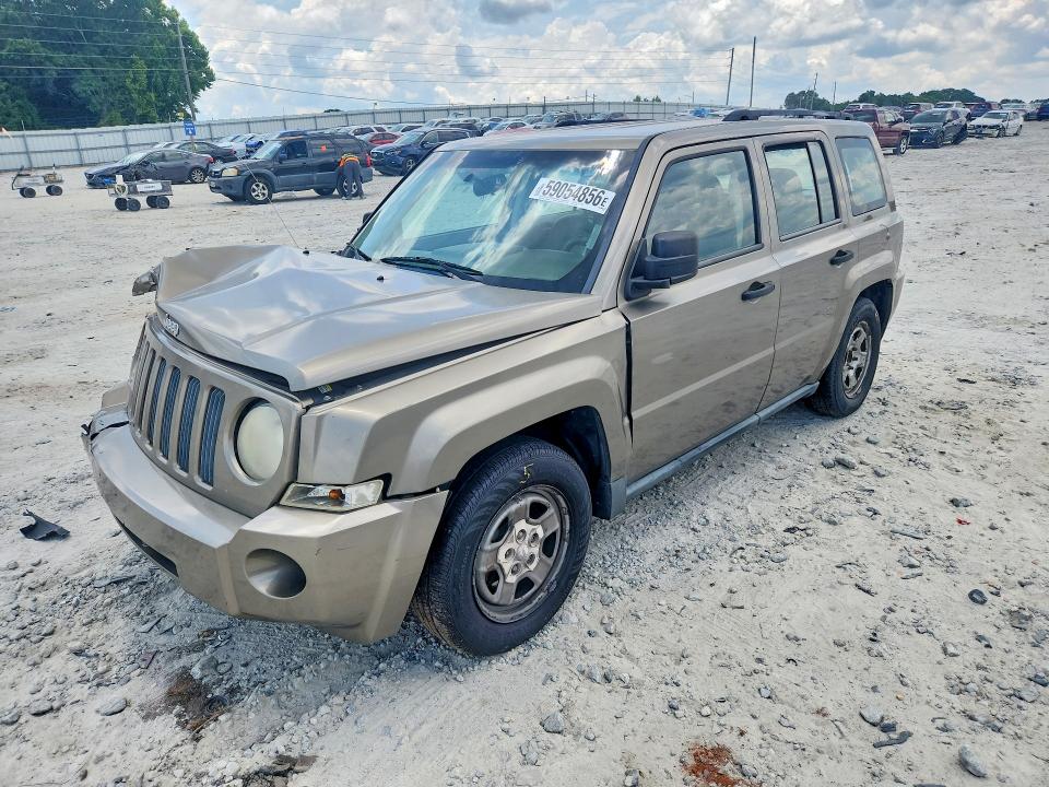 Photo 1 from auction – 2008 JEEP PATRIOT with VIN 1J8FT28078D553209
