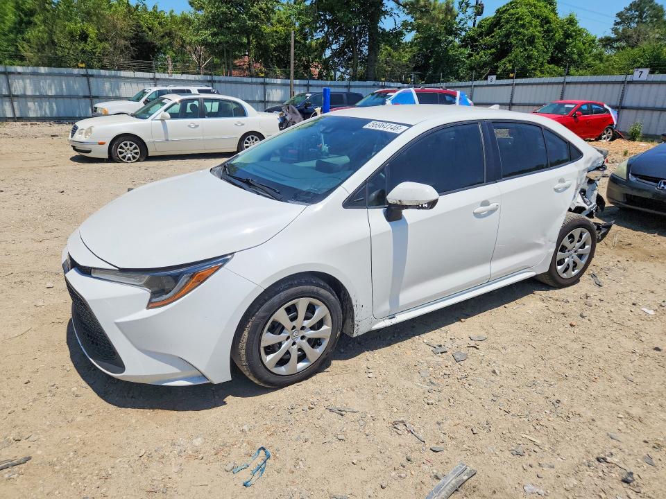 TOYOTA COROLLA 2022 with VIN 5YFEPMAE3NP294414 - Photo from auction
